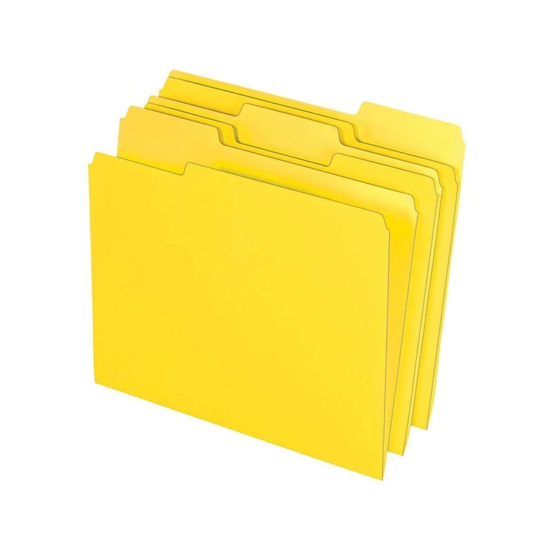 Staples 508994 Colored File Folders w/Reinforced Tabs Letter 3 Tab 100/Box - Image 5